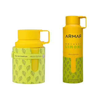Odyssey Limoni Fresh Eau De Parfum 60ml & 200ml Perfumed Doedorant Spray