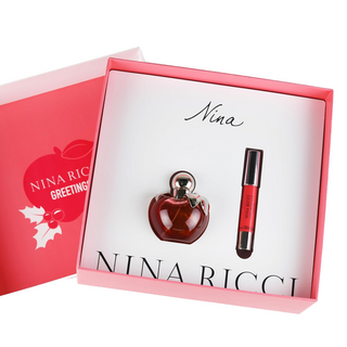 Nina Ricci Gift Set 50ml Nina Fleur Eau De Toilette + 10ml Nina Fleur Eau De Toilette Rollerball + 10ml Nina Eau De Toilette Rollerball