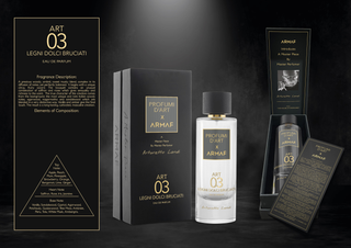 Profumi D'Art 03, Legni Dolci Bruciati, Eau De Parfum, 105ml