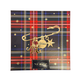Jean Paul Gaultier Le Male Gift Set 125ml Edt  + 50ml Aftershave Balm + 75G Deodorant Stick