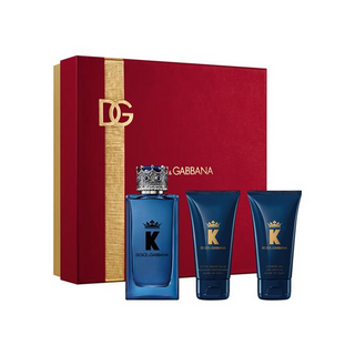 Dolce & Gabbana K Gift Set 100ml Edt + 50ml Aftershave Balm + 50ml Shower Gel