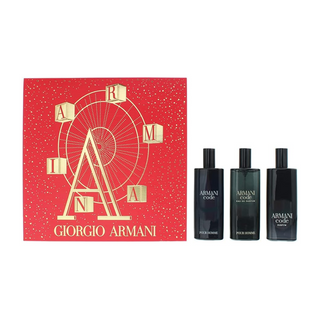 Giorgio Armani Code Gift Set 15ml Code Edt + 15ml Code Edp + 15ml Code Parfum