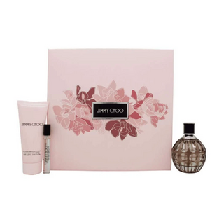 Jimmy Choo Jimmy Choo Gift Set 100ml Edp + 100ml Body Lotion + 7.5ml Edp