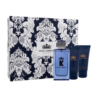 Dolce & Gabbana K Gift Set 100ml Edp + 50ml After Shave Balm + 50ml Shower Gel