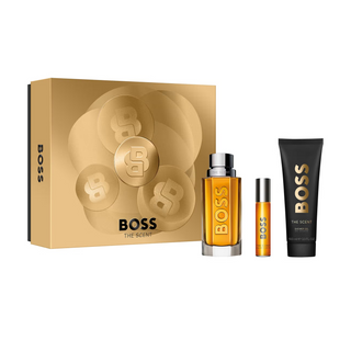 Hugo Boss Boss The Scent Gift Set 100ml Edt + 100ml Shower Gel + 10ml Edt