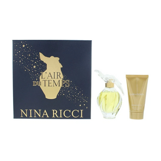 Nina Ricci L'Air Du Temps Gift Set 100ml Eau De Toilette + 75ml Body Lotion