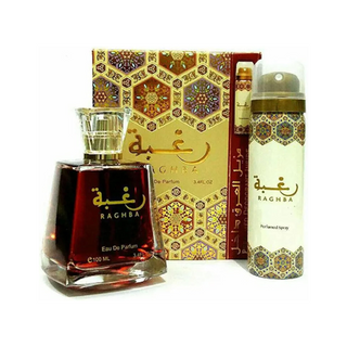 Lattafa Perfumes Raghba Gift Set 100ml Edp + 50ml Deodorant