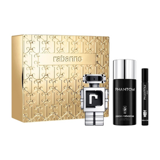 Paco Rabanne Phantom Gift Set 50ml Edt + 10ml Edt + 150ml Deodorant