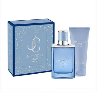 Jimmy Choo Man Aqua Gift Set 50ml Edt + 100ml Shower Gel