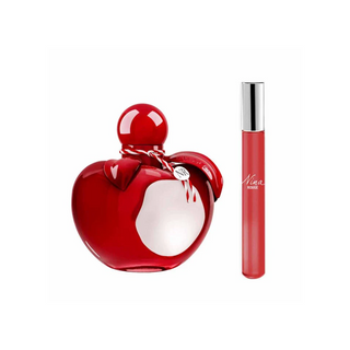 Nina Ricci Nina Rouge Gift Set 50ml Eau De Toilette + 10ml Roll On Eau De Toilette