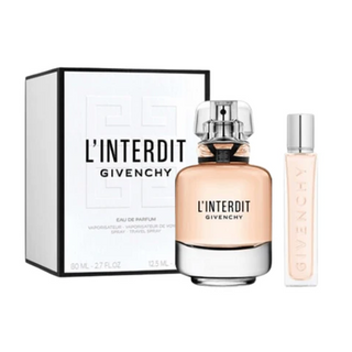 Givenchy L'Interdit Gift Set 80ml Edp + 12.5ml Edp