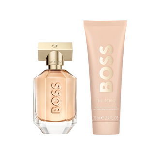 Hugo Boss The Scent For Her Gift Set 50ml Edp + 75ml Body Lotion
