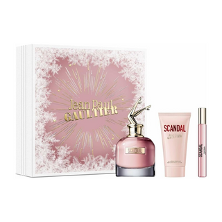 Jean Paul Gaultier Scandal Gift Set 80ml Edp + 75ml Body Lotion + 10ml Edp