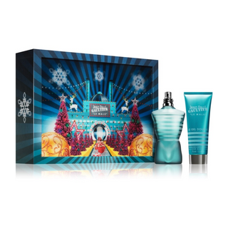 Jean Paul Gaultier Le Male Gift Set 75ml Edt + 75ml All Over Shower Gel (Christmas Edition)