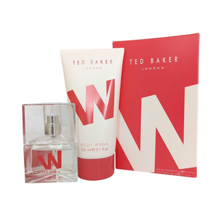 Ted Baker W Pink Gift Set 30ml Eau De Toilette + 150ml Shower Gel