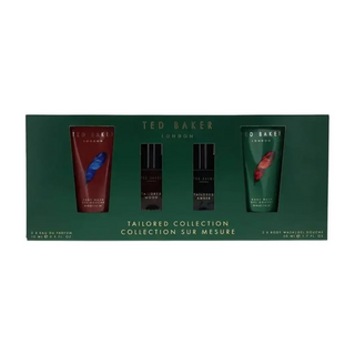Ted Baker Tailored Collection Gift Set 2X 15ml Eau De Parfum + 2X 50ml Body Wash