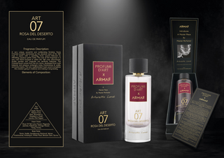 Profumi D'Art 07, Rosa Del Deserto, Eau De Parfum, 105ml