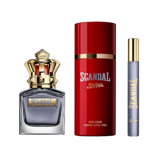 Jean Paul Gaultier Scandal Pour Homme Gift Set 50ml Edt + 150ml Deodorant + 10ml Edt