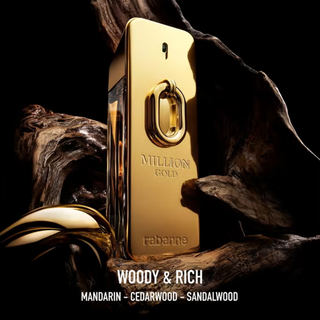 Paco Rabanne Million Gold For Him Eau De Parfum Intense 100ml