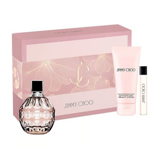 Jimmy Choo Jimmy Choo Gift Set 100ml Edp + 100ml Body Lotion + 7.5ml Edp