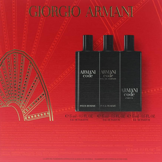 Giorgio Armani Code Gift Set 15ml Code Edt + 15ml Code Edp + 15ml Code Parfum