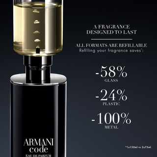 Giorgio Armani Armani Code Eau De Parfum 75ml Refillable